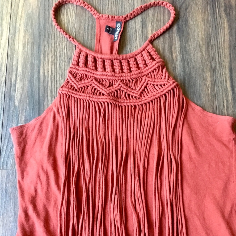 Express Fringe Top - Picture 2 of 4